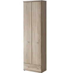 Armadio multiuso ingresso 60x203h cm 2 ante rovere sonoma California Gihome®