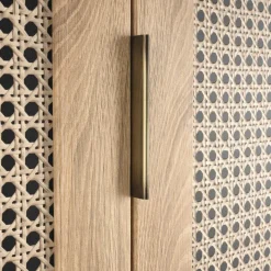Armadio multiuso 80x200h cm 2 ante 1 cassetto moderno rovere Sombra