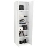 Armadio soggiorno 60x200h cm moderno bianco lucido Candia Gihome®