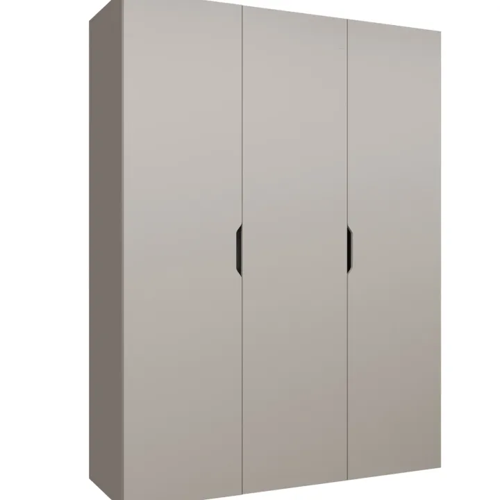 Armadio 150x202 cm 3 ante beige cashmere Valencia