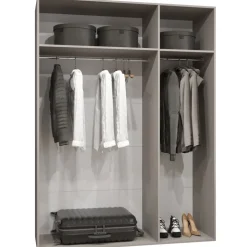 Armadio 150x202 cm 3 ante beige cashmere Valencia