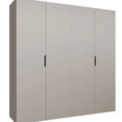 Armadio 200x202 cm 4 ante beige cashmere Valencia