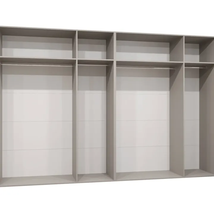 Armadio 300x202 cm 6 ante beige cashmere Valencia