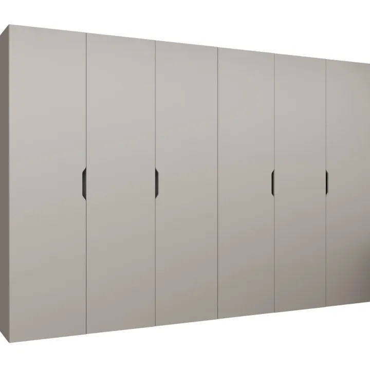 Armadio 300x202 cm 6 ante beige cashmere Valencia