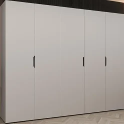 Armadio 250x202 cm 5 ante beige cashmere Valencia