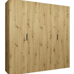 Armadio 200x202 cm 4 ante rovere Valencia