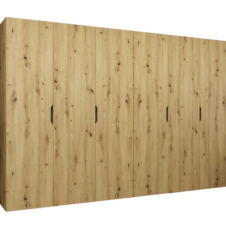 Armadio 300x202 cm 6 ante rovere Valencia