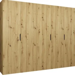 Armadio 250x202 cm 5 ante rovere Valencia