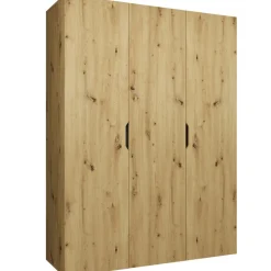 Armadio 150x202 cm 3 ante rovere Valencia