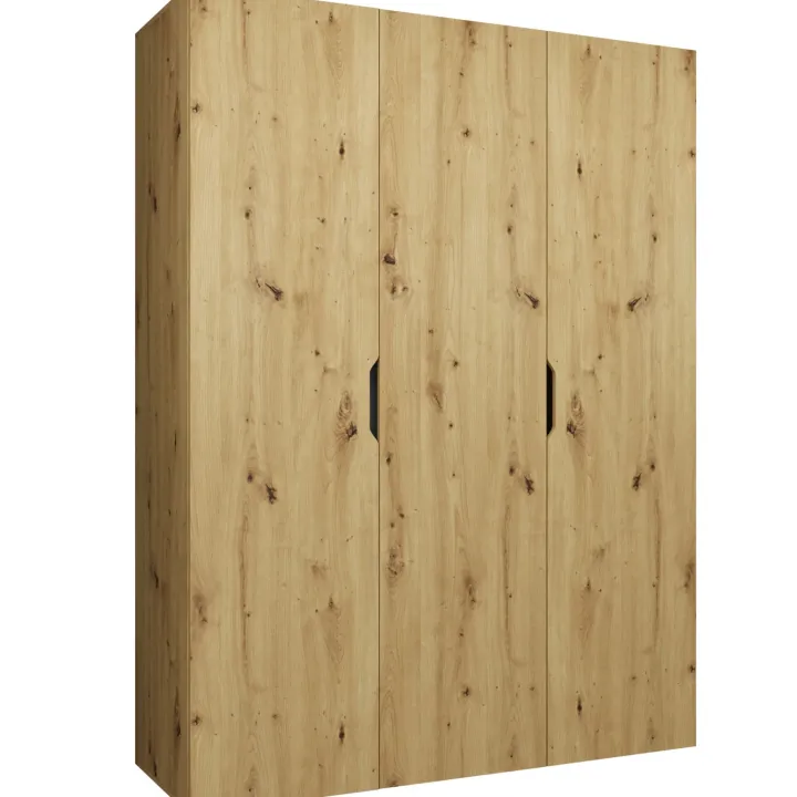 Armadio 150x202 cm 3 ante rovere Valencia