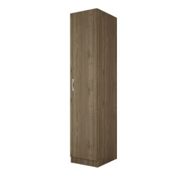 Armadio 40x191h cm 1 anta moderno noce Marzia