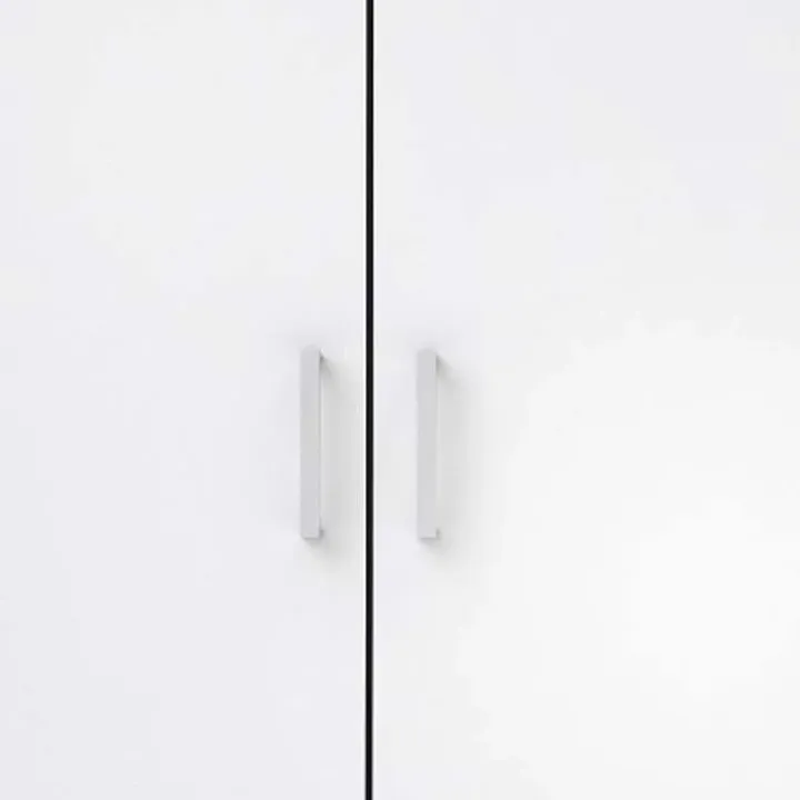 Armadio 78x176h cm 2 ante battenti bianco opaco Light Gihome®