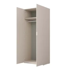 Armadio 90x215h cm 2 ante battenti cashmere Niman