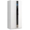Armadio 81x180h cm 2 ante battenti moderno bianco opaco Oz
