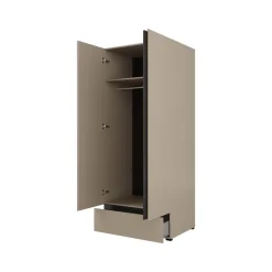Armadio 89x210h cm 2 ante con cassetto totora Lolla