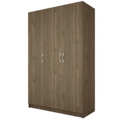 Armadio 120x190h cm 3 ante design noce Rodari