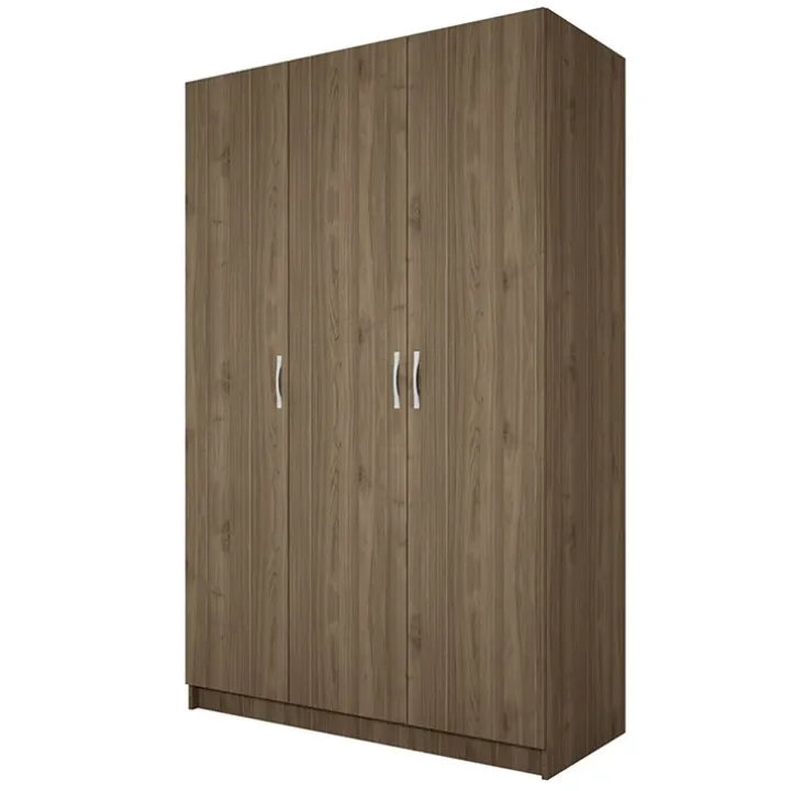 Armadio 120x190h cm 3 ante design noce Rodari
