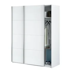 Armadio 150X200h cm 2 ante scorrevoli bianco opaco Taylor