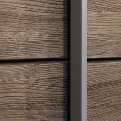 Armadio 270x210h cm 2 ante scorrevoli con specchio rovere scuro Brock Gihome®
