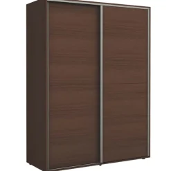 Armadio 150x200h cm 2 ante scorrevoli moderno wengè Roma