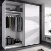 Armadio 180x204h cm 2 ante scorrevoli bianco Royal