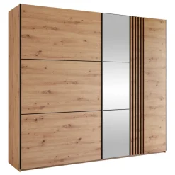 Armadio 250x215h cm 2 ante scorrevoli rovere Duppy