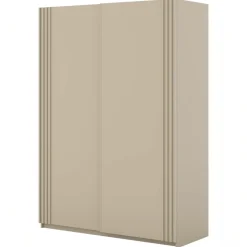 Armadio 150x210h cm 2 ante scorrevoli beige Sansha