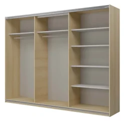 Armadio 270x210h cm 3 ante scorrevoli rovere Procida