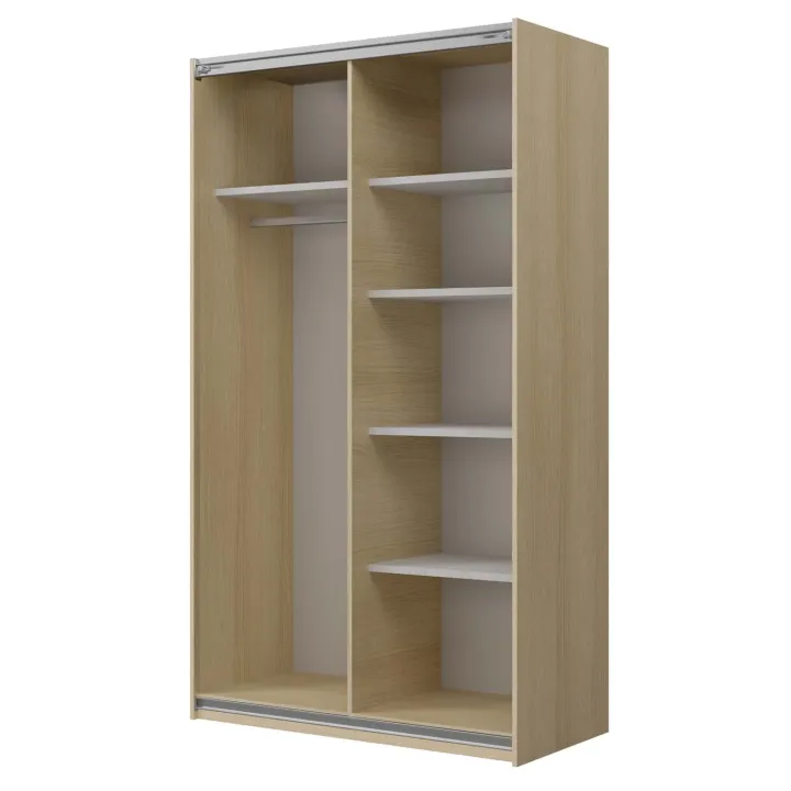 Armadio 120x210h cm 2 ante scorrevoli rovere Procida