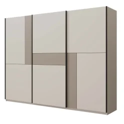 Armadio 270x210h cm 3 ante scorrevoli beige cashmere Procida