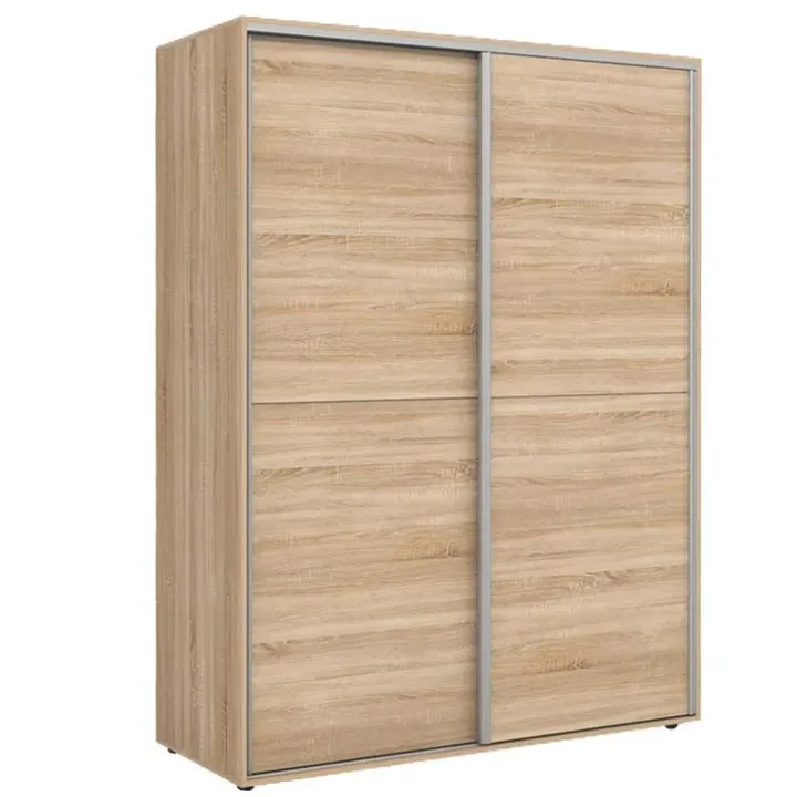 Armadio 150x200h cm 2 ante scorrevoli moderno rovere Roma
