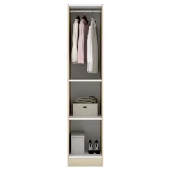 Armadio 41x184h cm con barra appendiabiti legno rovere Juan