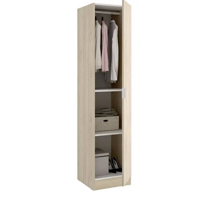 Armadio 41x184h cm con barra appendiabiti legno rovere Juan
