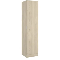 Armadio 41x184h cm con barra appendiabiti legno rovere Juan