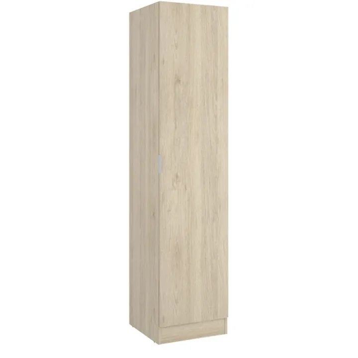 Armadio 41x184h cm con barra appendiabiti legno rovere Juan