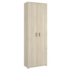 Armadio 61x190h cm due ante con ripiani multiuso legno Ander