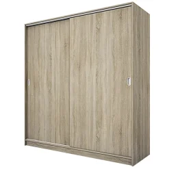 Armadio 180x191h cm scorrevole moderno rovere sonoma Morante