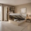 Camera da letto matrimoniale completa rovere tortora Pienza