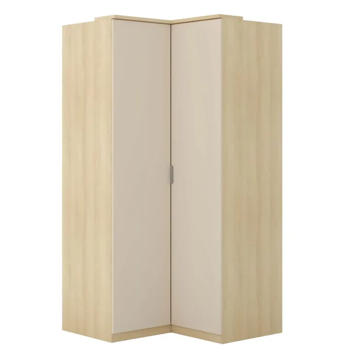 Camera da letto matrimoniale completa beige cashmere rovere Elvira