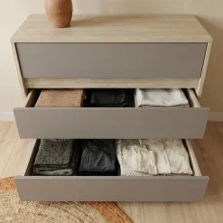 Camera da letto moderna completa matrimoniale rovere grigio Altea