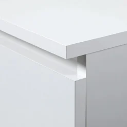 Cassettiera 120x120h cm moderna 10 cassetti bianco Living