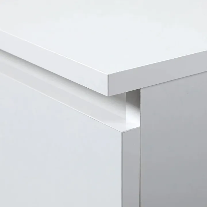 Cassettiera 120x120h cm moderna 10 cassetti bianco Living