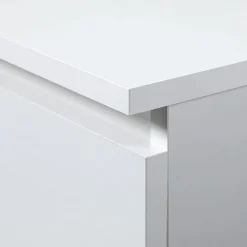 Cassettiera 140x120h cm moderna 10 cassetti bianco Living