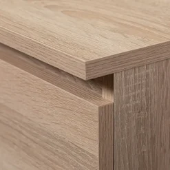 Cassettiera 160x100h cm moderna 8 cassetti rovere Living