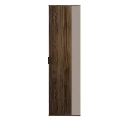 Colonna armadio 55x191h cm multiuso 1 anta tortora noce Raymonda