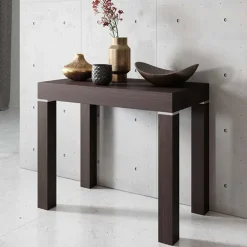 Consolle 50/300cm allungabile moderno wengé Pandora 90 Gihome®
