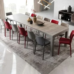 Consolle 50/300cm allungabile rovere grigio Pandora 110 Gihome®