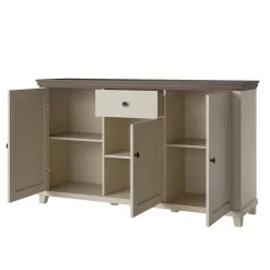 Credenza 160x93h cm 3 ante moderna beige Texel