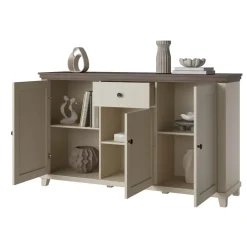 Credenza 160x93h cm 3 ante moderna beige Texel