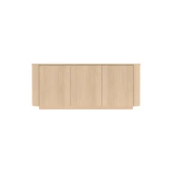 Credenza 180x76h cm 3 ante moderna rovere Alba